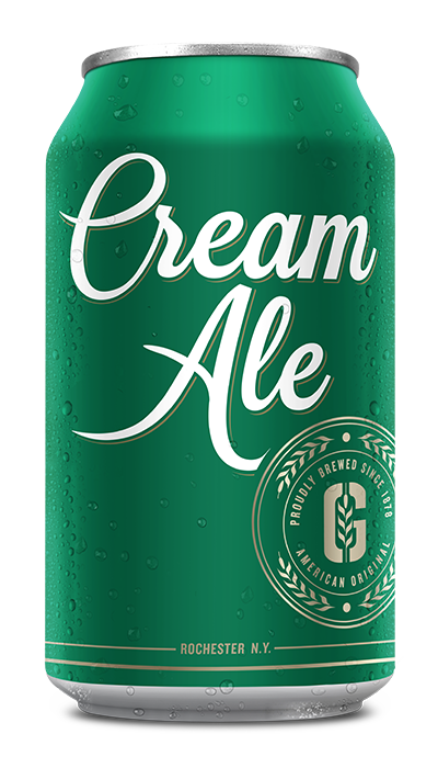 Produktbild Cream Ale der Genesee Brauerei im Bundesstaat New York, USA